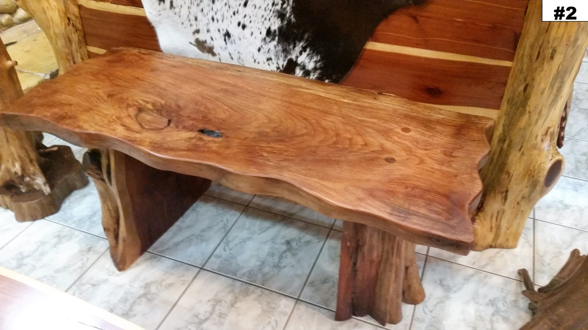 Wood bench no back 2025