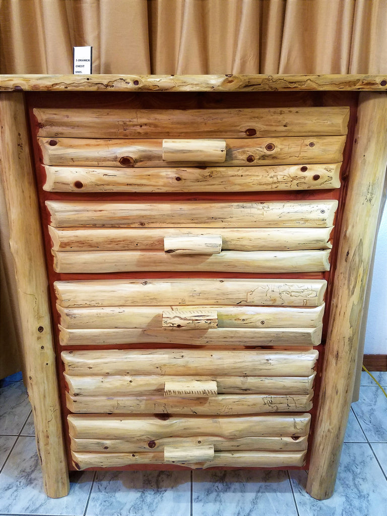 5 Drawer red cedar Dresser Fine Wood Carvings 5 Drawer red cedar Dresser Fine Wood Carvings